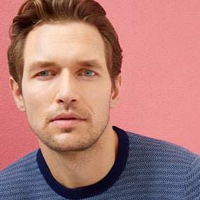 Dynamo Striped Crew Neck Jumper