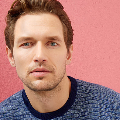 Dynamo Striped Crew Neck Jumper