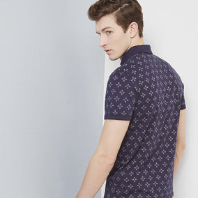Fella Diamond Print Polo Shirt