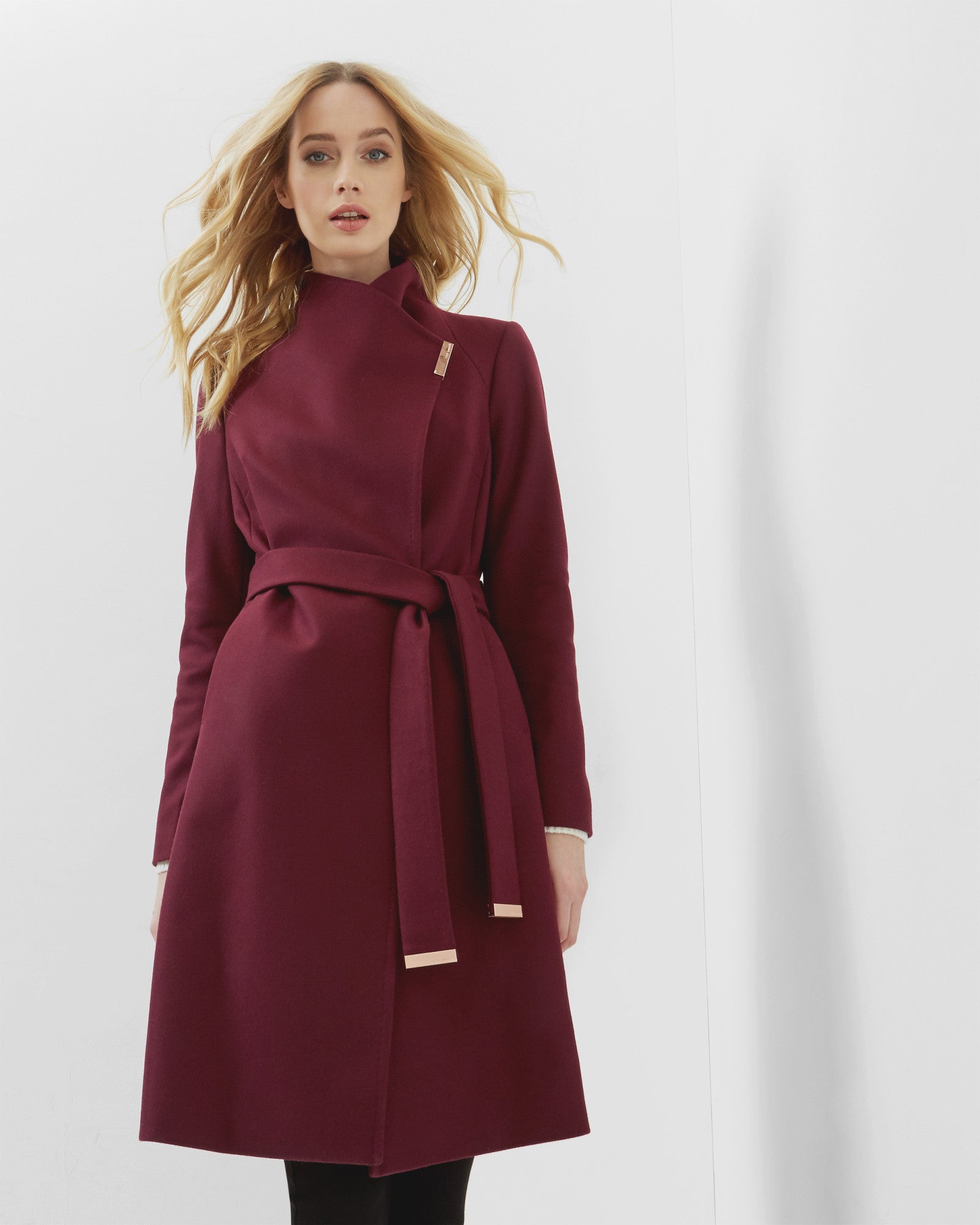 Fylio Long Wrap Coat