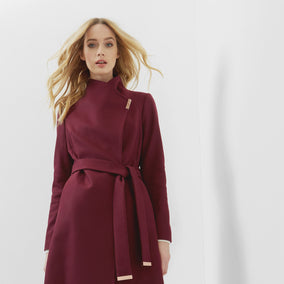 Fylio Long Wrap Coat