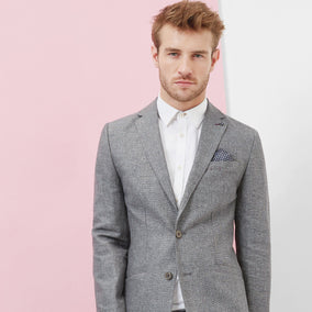 Hitchin Cotton And Linen-Blend Blazer