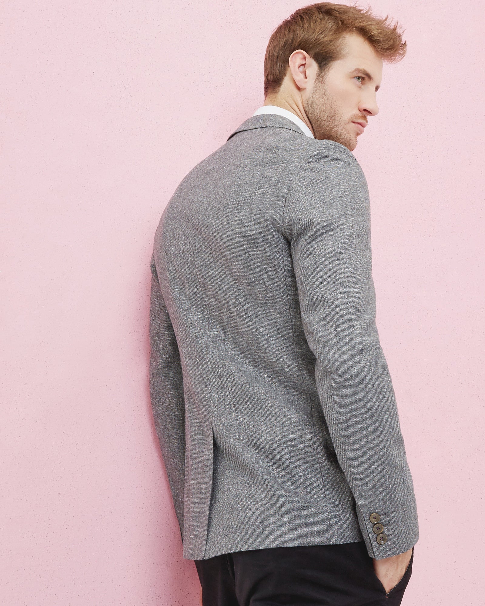 Hitchin Cotton And Linen-Blend Blazer